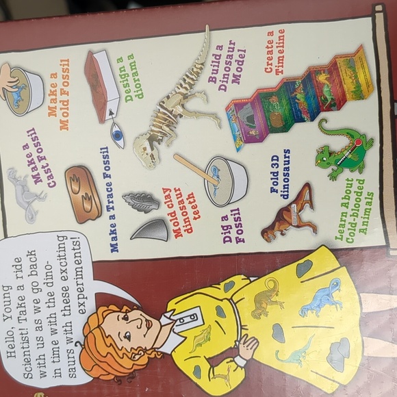 The Magic School Bus  Back In Time With The Dinosaurs By Young Scientists Club - Picture 8 of 10